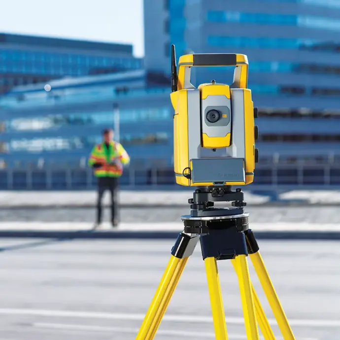 Estación total Trimble S5 de 5 pulgadas con tecnología Autolocks