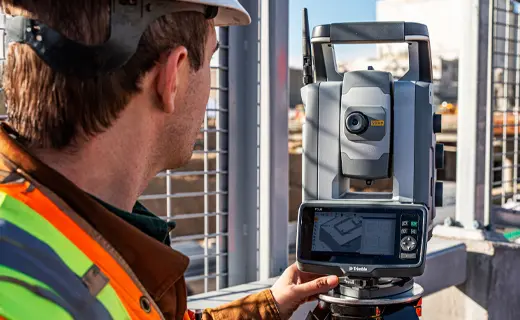 Trimble acu en estación total 