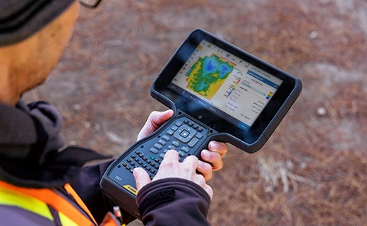 Libreta TSC710 con trimble access