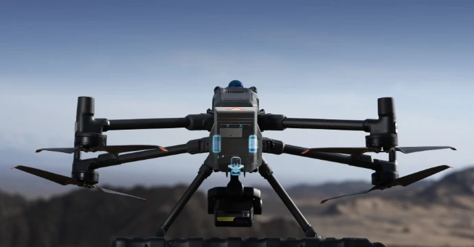 detalle paracaidas dji AP100
