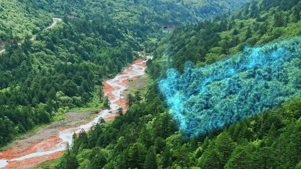 ejemplo de recubrimiento con DJI L3