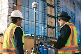 topógrafo con trimble r980