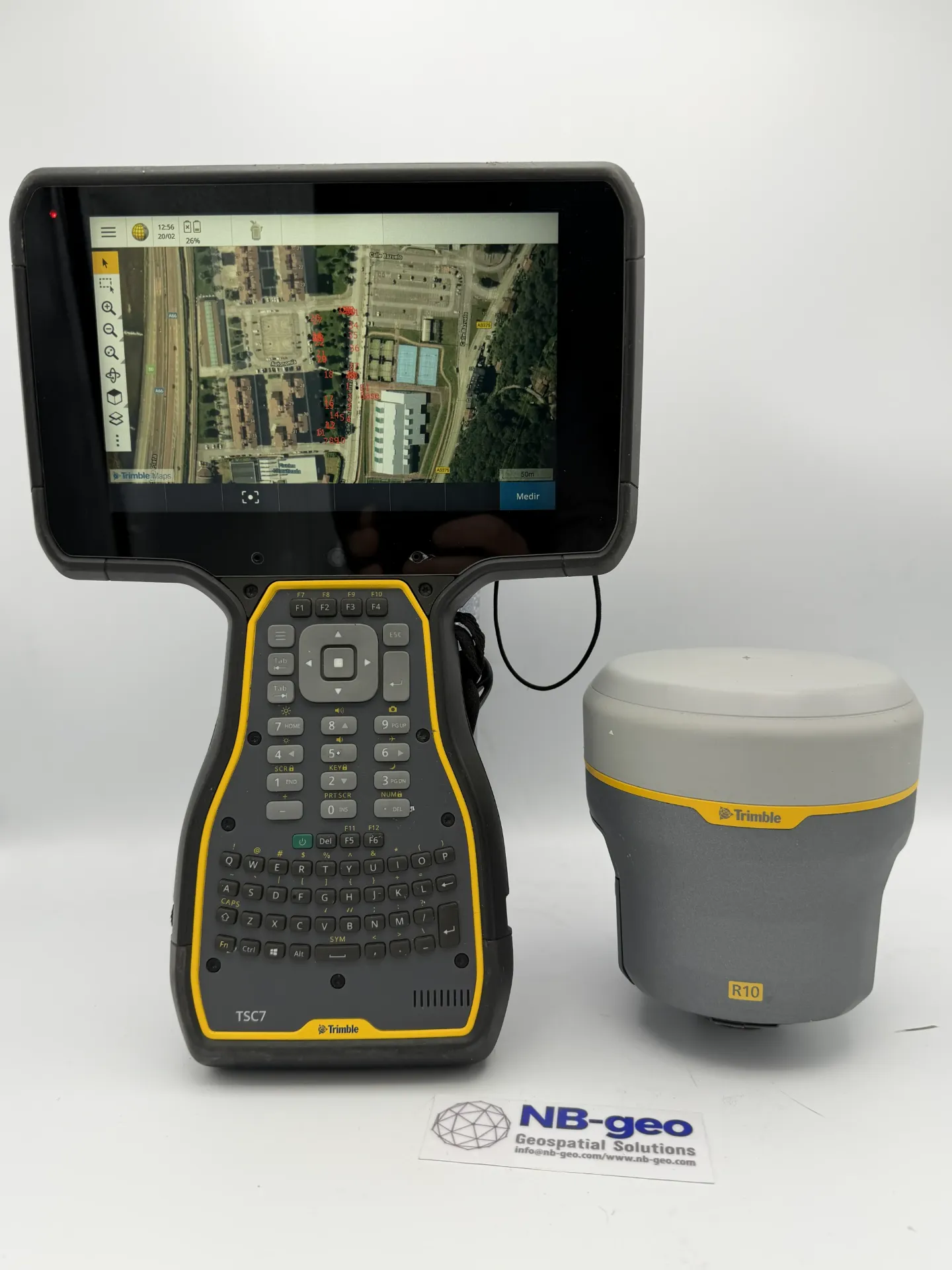 Trimble R10 GNSS RTK + TSC7 - Equipo Completo de Segunda Mano