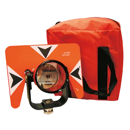 Prisma circular con soporte metálico y bolsa