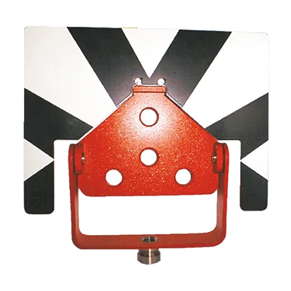 Soporte 3 prismas con señal (triangular)