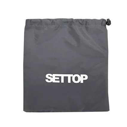 Bolsa de tela impermeable, 27×25 cm