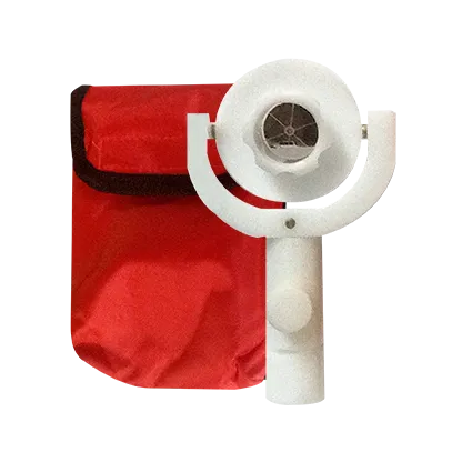 Miniprisma plateado con adaptador