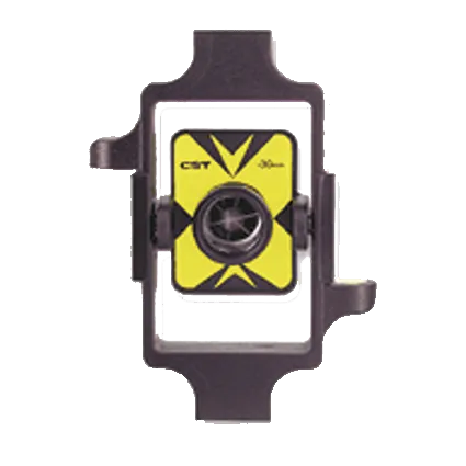 Miniprisma con 2 apoyos de rosca 5/8“ y 2 niveles