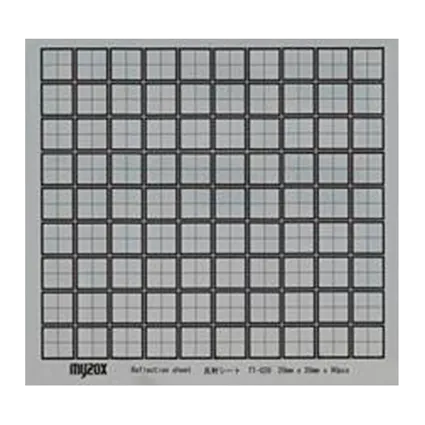 Adhesivos reflectantes en hoja de 90 unidades