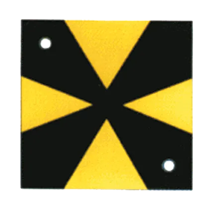 Señal de plástico duro