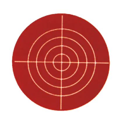 Señal de puntería adhesiva